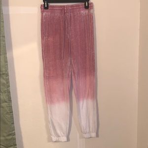 Pink Ombré Joggers